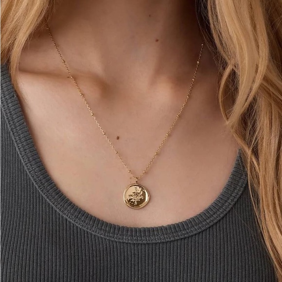 Gorjana Compass Coin Necklace - Picture 3 of 7